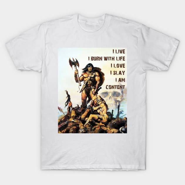 Conan the Barbarian 15 T-Shirt T-Shirt by stormcrow